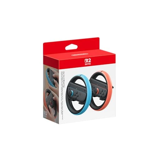 Offerta a tempo: Coppia di Volanti per Joy-Con Nintendo Switch 2 (Set da Due) - 15% da 19.99 € a 16.99 €