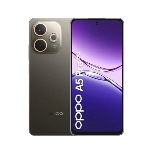 Tijdelijke aanbieding: OPPO A5 Pro 5G, Smartphone Android, 8 Go RAM + 256 Go, Déverrouillé, Black Brown van 279.99 EUR naar 169.99 EUR (korting 39%)