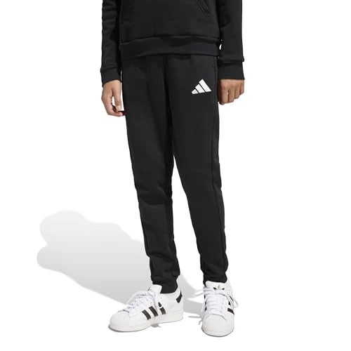 Offerta a tempo: adidas Unisex - Bambini e Ragazzi Entrada26 Sweat Kids Pants, Black/White, 11-12 Years - 33% da 40.00 € a 26.99 €