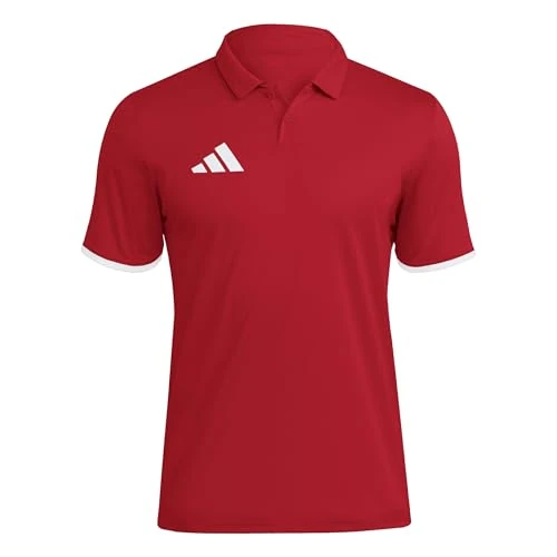 Zeitlich begrenztes Angebot: adidas Herren Entrada26 Polo Shirt, Team Power red 2/White, M von 17.91 € auf 16.99 € (5% Rabatt)
