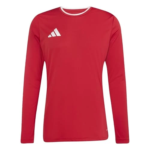Offerta a tempo: adidas Uomo Entrada26 Long Sleeve Jersey Shirt, Team Power Red 2/White, XS - 58% da 23.00 € a 9.66 €