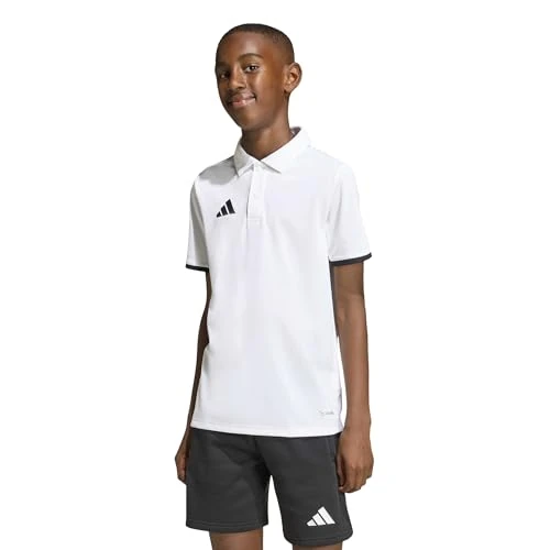 Offerta a tempo: adidas Unisex - Bambini e Ragazzi Entrada26 Polo Kids Shirt, White/Black, 15-16 Years - 0.00% da 23.00 € a 23.00 €