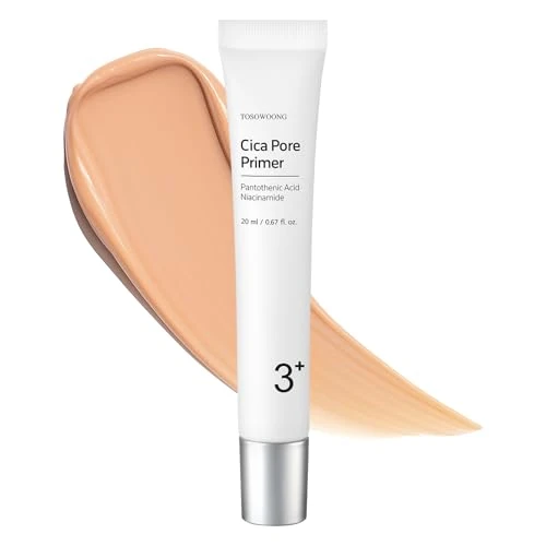 Offerta a tempo: TOSOWOONG Primer Cica per i Pori, primer viso opaco, minimizza i pori, controllo del sebo, migliora l’aspetto di linee sottili e rughe, trucco a lunga tenuta, K-Beauty, 20ml - 33% da 33.92 € a 22.71 €
