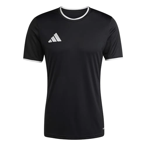 Offerta a tempo: adidas Uomo Entrada26 Jersey Shirt, Black/White, S - 31% da 18.00 € a 12.49 €
