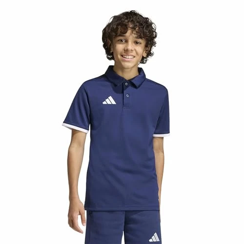 Offerta a tempo: adidas Unisex - Bambini e Ragazzi Entrada26 Polo Kids Shirt, Team Navy Blue 2/White, 3-4 Years - 31% da 23.00 € a 15.90 €
