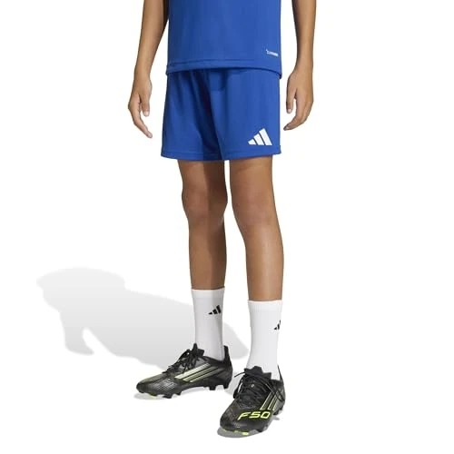 Zeitlich begrenztes Angebot: adidas Unisex Kinder Entrada26 Kids Shorts, Team royal Blue/White, 9-10 Years von 15.00 € auf 11.57 € (23% Rabatt)