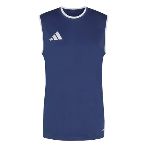 Oferta limitowana: adidas heren Entrada26 Sleeveless Jersey, team navy blue 2/white, L z 77.68 zł na 77.68 zł (oszczędź 0.00%)