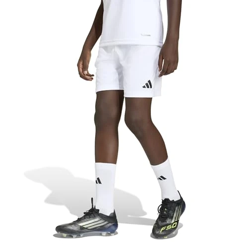 Offerta a tempo: adidas Unisex - Bambini e Ragazzi Entrada26 Kids Shorts, White/Black, 9-10 Years - 0.00% da 14.90 € a 14.90 €