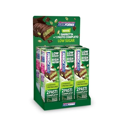 Offerta a tempo: Barrette 2 pasti low sugar pistacchio - 63% da 22.74 € a 8.49 €