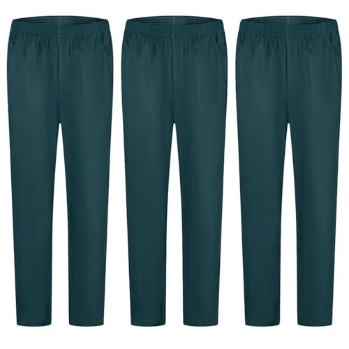 Oferta limitada: MISEMIYA - Pack 3 Pcs - PANTALÓN Sanitario Unisex - Uniforme Sanitario Uniformes MEDICOS PANTALÓN DE Trabajo - M, Verde Oscuro de 31.59 € a 31.59 € (ahorro 0.00%)