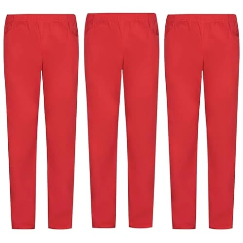 Misemiya - Pack 3 Pcs - Pantalon SANITAIRE Unisex - Uniformes MEDICALES Uniformes SANITAIRES Pantalon DE Travail - Réf 8312 * 3 pcs
