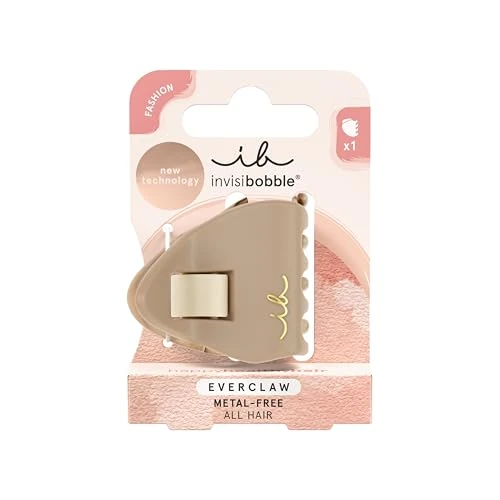 Zeitlich begrenztes Angebot: invisibobble Haarklammer Damen Klein Haarspange metallfrei Matt Glanzeffekt | Everclaw Too Faced Claw Clip – haarschonende Hair Claws Größe S für feines Haar – edler, eleganter Haarschmuck von 5.95 € auf 5.01 € (16% Rabatt)