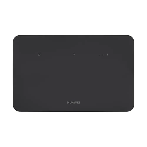 HUAWEI 4G CPE 5, B636, LTE WLAN Router with 400 Mbps, Wi-FI 6.4G Nano SIM Slot Unlocked, No Configuration Required, Connect 128 Devices, Visualized WLAN Diagnosis, Noir