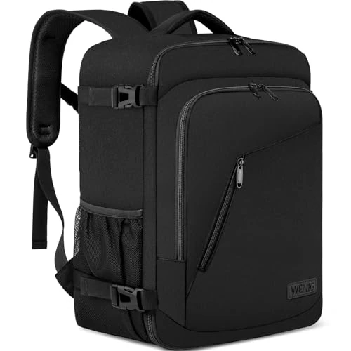 Tijdelijke aanbieding: Ryanair Rugzak 40x30x20 Handbagage 40x30x20 24L Kleine Reisrugzak Mannen Huttentas voor Eurowings, Wizzair, Vueling voor Zaken, Werk, Reizen, Zwart van 35.47 EUR naar 32.99 EUR (korting 7%)