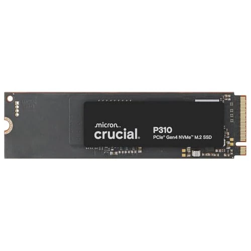 Crucial P310 SSD 4TB PCIe Gen4 NVMe M.2 2280, fino a 7.100 MB/s, Compatibile con Notebook, PC Desktop & Dispositivi Portatili da Gaming, Hard Disk Interno - CT4000P310SSD801