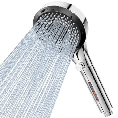 Vinabo Douchette Filtrante 6 Jets, Pommeau de Douche Anticalcaire