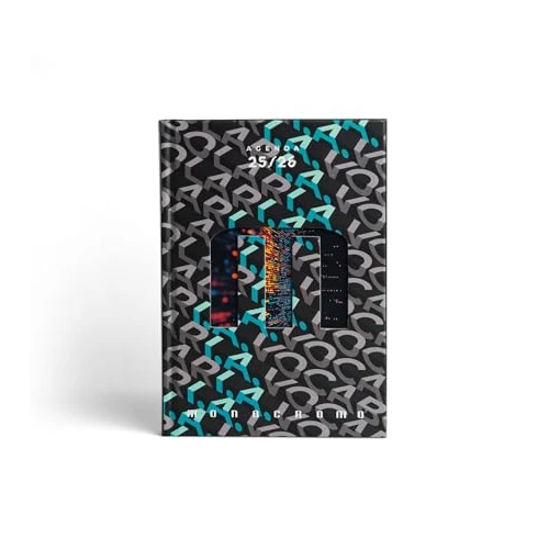 Limited offer: Pigna, Monochrome A.I.M. Diary 25/26.12 Months, 320 Pages, Ideal for Organising Appointments, Tasks and School Work, Ideal for Students and Professionals, Black from 15.72 EUR to 15.72 EUR (save 0%)