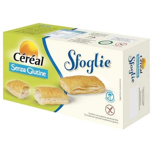 Offerta a tempo: Céréal | Sfoglie Senza Glutine, Friabili e Leggere, Ottime per Colazione e Merenda, 4 Monoporzioni, 100 g - 50% da 5.65 € a 2.82 €