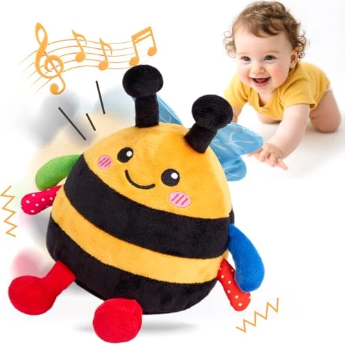 Offerta a tempo: hahaland Giochi Bambini 6-9 12 Mesi Interattivo - Peluche Musicale Giocattolo Gattonare — 5% da 29,59 € a 28,11 €