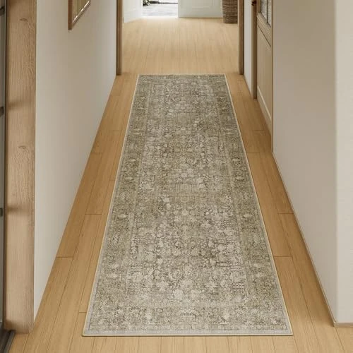 Offerta a tempo: HUGEAR Tappeto Corridoio 60x240cm Marrone Pelo Corto - 37% da 42.61 € a 26.73 €