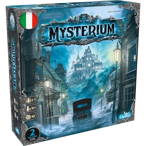 Zeitlich begrenztes Angebot: Asmodee – MYSTERIUM – Gesellschaftsspiel von Misteri | Investigatives Gespenster-Spiel von den Machern von Dixit – 3-7 Spieler – 10+ Jahre – 42 Minuten – italienische Ausgabe von 47.08 € auf 47.08 € (0.00% Rabatt)