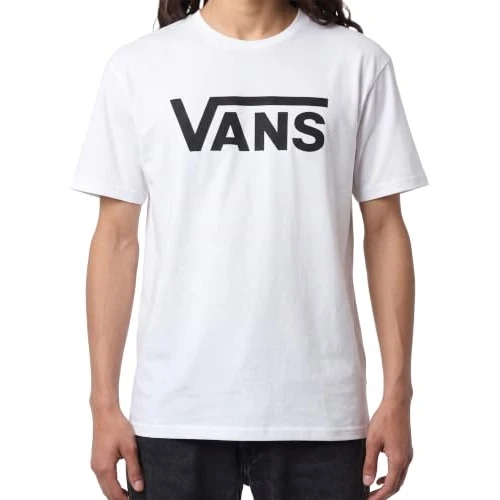 Zeitlich begrenztes Angebot: Vans Classic Drop V SS Crew Tee-b T-Shirt, Weiß und Schwarz, 10-12 Jahre für Kinder, Weiß/Schwarz, 10-12 Jahre von 15.95 € auf 12.53 € (21% Rabatt)