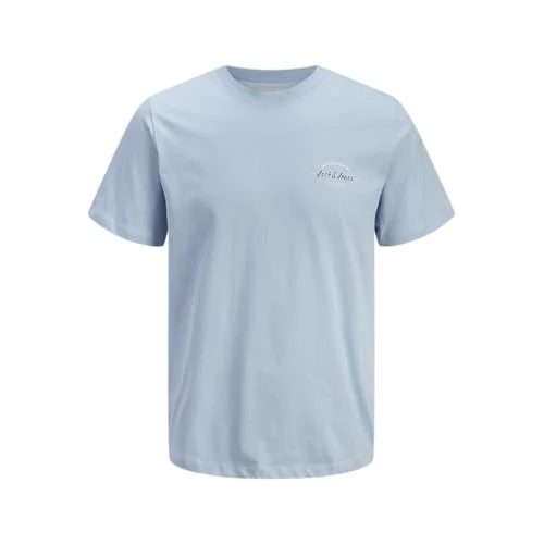 Offerta a tempo: JACK & JONES Tee Jjbrandon SS Crew Neck Mni-Maglietta, Celestial Blu, 110 Bambini e Ragazzi - 16% da 7.61 € a 6.37 €