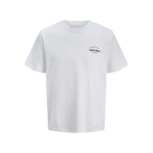 Oferta limitada: JACK & JONES Jjbrandon tee SS Crew Neck Jnr, Blanco Brillante, 85E de 9.00 € a 8.07 € (ahorro 10%)