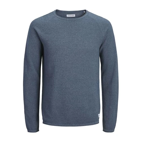 Offerta a tempo: JACK & JONES Jjehill Knit Girocollo Noos, Blue Mirage, XL, Blue Mirage., XL - 56% da 39.99 € a 17.54 €
