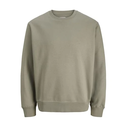 Offre limitée : JACK & JONES Jjestar Sweat Basique à col Rond Noos, Vétiver, XS de 39.99 € à 23.99 € (40% de remise)