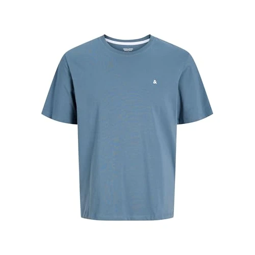 Jack & Jones Jjepaulos Tee SS Crew Neck Noos, Miraggio Blu, S