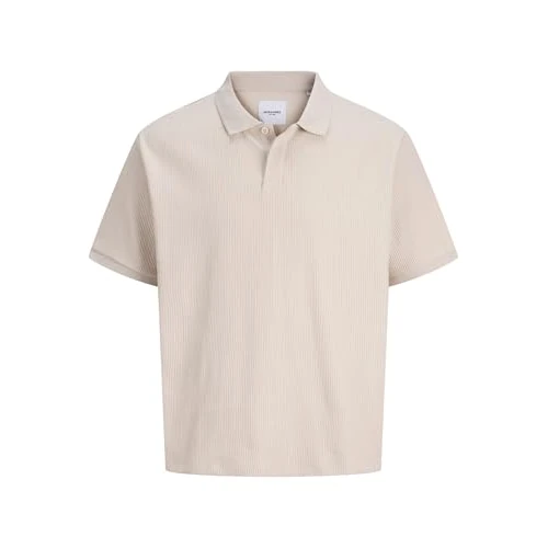 Offerta a tempo: JACK & JONES Jjeharrison Structure Polo S SN, Raggio di Luna, XS - 20% da 29.99 € a 23.95 €