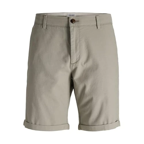 Limited-time offer: JACK & JONES Chino Shorts Regular Fit Chino Shorts S, Vetiver, S from 31.99 £ to 31.99 £ (save 0.00%)