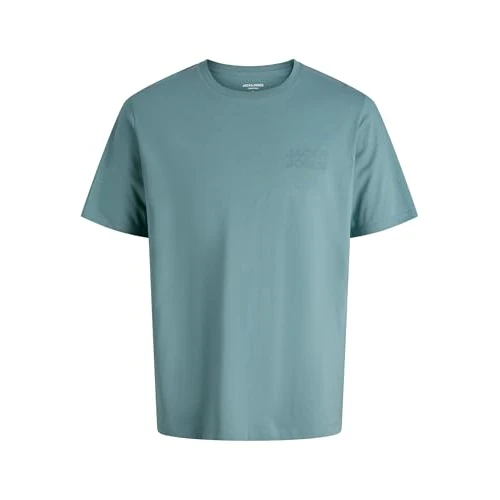 Oferta limitada: JACK & JONES Camiseta para Hombre con Logo, Azul Mineral., L de 12.99 € a 12.99 € (ahorro 0.00%)