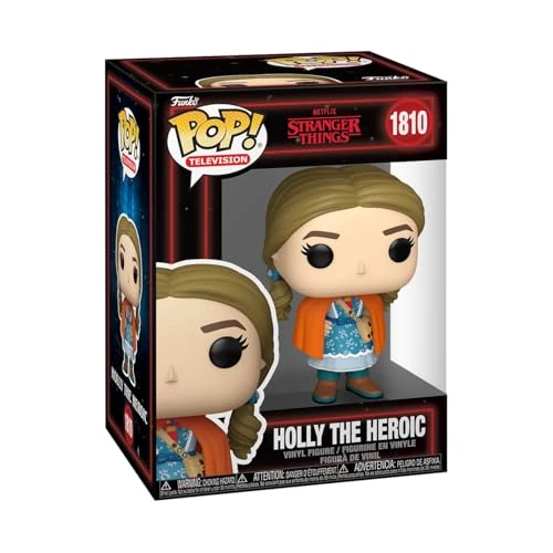 Funko POP! Television: Stranger Things Season 5 - Holly The Heroic - Figura in vinile da collezione - Idea regalo - Prodotto ufficiale - Giocattoli per bambini e adulti