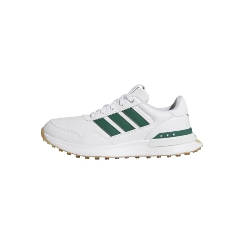 Zeitlich begrenztes Angebot: adidas Damen S2G 26 Leather Spikeless Golf Shoe, FTWR White/Collegiate Green/Gum M2, 40 EU von 130.00 € auf 107.25 € (18% Rabatt)
