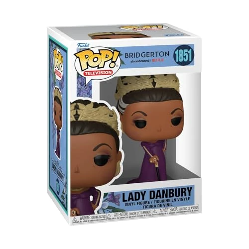 Funko POP! Television: Bridgerton - Lady Danbury - Figura in vinile da collezione - Idea regalo - Prodotto ufficiale - Giocattoli per bambini e adulti - Modello di figura per collezionisti