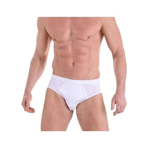 Navigare Slip Uomo – Pack Da 6 – Jersey Cotone Elasticizzato – Nuova Collezione 2025 – Bianco/Nero/Assortiti, Blanc, L (Lot de 6) Homme