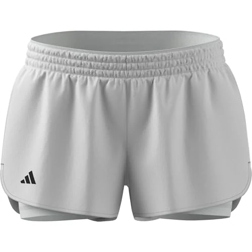 Offerta a tempo: adidas Donna Tennis Climacool 2In1 Match Shorts, White, L - 40% da 55.00 € a 33.00 €