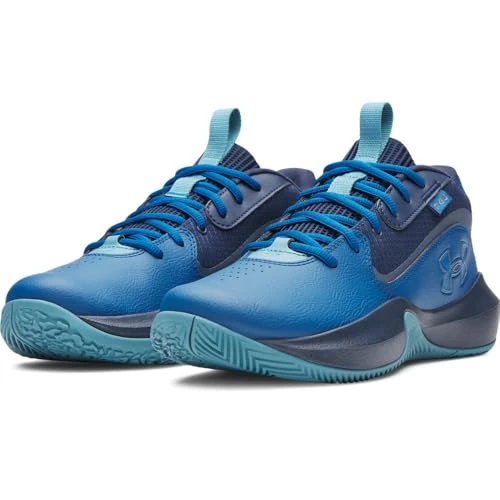Offerta a tempo: Under Armour UA Lockdown 7 - Varsity Blue/Academy/Metallic Gravel - 12, Varsity Blue Academy - Ghiaia Metallica, 47.5 EU - 35% da 75.00 € a 48.75 €