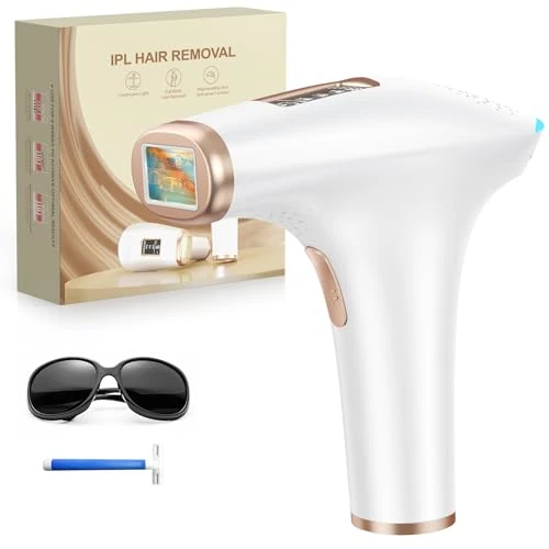 Beperkte aanbieding: Haarlosy IPL Geräte Haarentfernung Laser - Schmerzfreie Haarentfernungsgerät mit 3 Erweiterte Funktionen HR/SC/RA, 9 Stufen, 999,900 Blitzen zu Hause für Frauen, Männer Bikini, Körper TD004 van 349.99 EUR naar 349.99 EUR (besparing 0%)