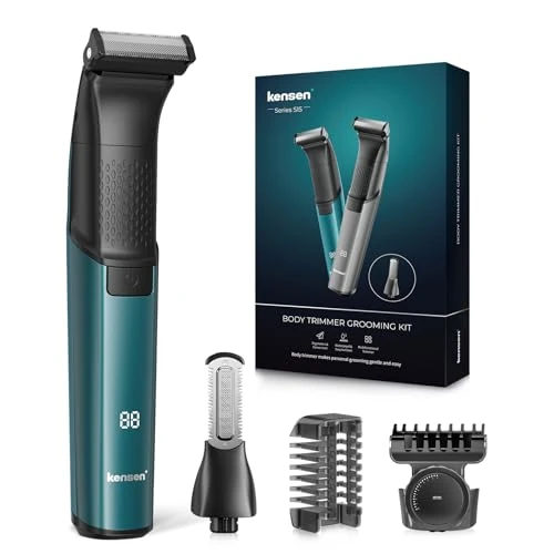 Limited-time offer: Manscape Body Hair Trimmer, Kensen Safe Intimate Balls Shaver, Waterproof Pubic Groin Hair Trimmer for Men, Cordless Mens Body Shaver for Pube, Mens Grooming Kits for Pubic Hair/50 Times Usage from 46.15 GBP to 44.06 GBP (save 5%)