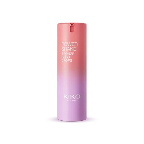 KIKO Milano Power Shake Bronze Bliss Drops, Gocce Viso Idratanti Effetto Abbronzatura Dorata