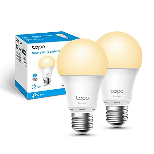 Offerta a tempo: Tapo Lampadina Wi-Fi, Funziona con Amazon Alexa e Google Home — 30% da 19,99 € a 13,99 €
