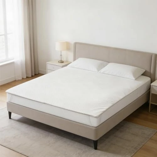 MEMORY TOPPER 2 SQUARES CM160X190X4 OUR STRESS