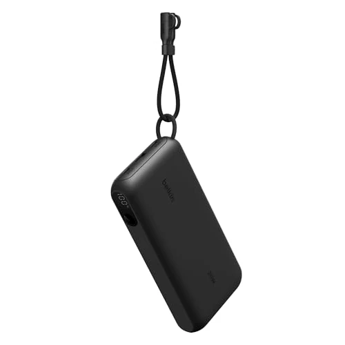 Oferta limitada: Belkin Batería Externa USB-C de 20 000 mAh, Power Bank con 2 Puertos USB Tipo C y 1 Puerto USB-A, Pantalla Digital, 20 W para iPhone 16 Series, Samsung Galaxy S25, Pixel 9, iPad y Otros, Negro de 44.99 EUR a 34.99 EUR (ahorro 22%)