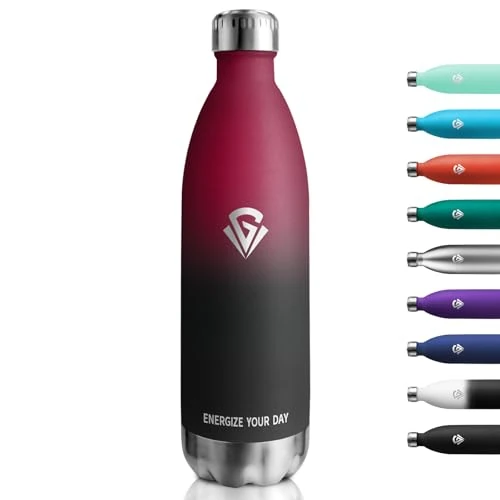 Offerta a tempo: Bottiglia Termica 1L, Borraccia Acciaio Inox — 19% da 19,99 € a 16,15 €