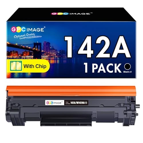 GPC Image 142A Z Chipem Tonera Kompatybilny z HP 142A W1420A 142X W1420X do Laserjet Pro M110w M110 MFP M140w M140 M139w M139 (1 czarny)