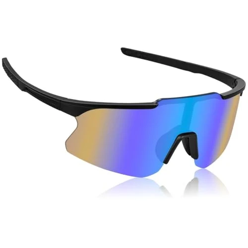 UKNOWISA Fietsbril (blauw)