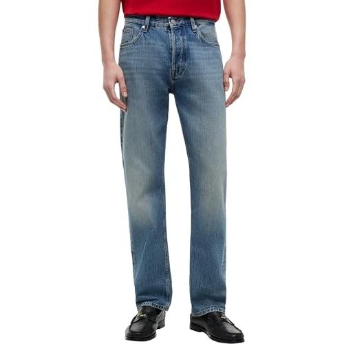 Zeitlich begrenztes Angebot: Tommy Hilfiger Herren Jeans Hose Regular Dover Tye Blue Straight Fit, Blau (Tye Blue), 36W/32L von 82.59 € auf 82.59 € (0.00% Rabatt)